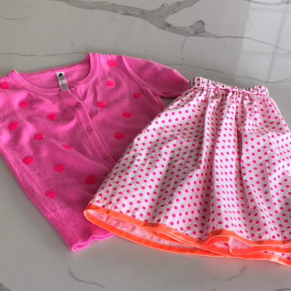 Spring/Summer skirt and sweater